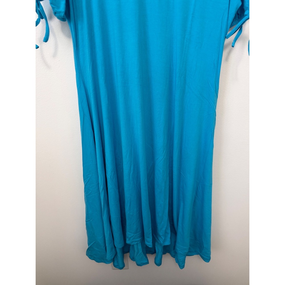 Midnight Velvet Georgine A-Line Dress – Blue – Size Large - Picture 4 of 6